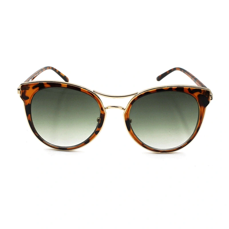 2021 Fashionable classic brown sunglasses woman