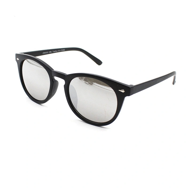Fashion retro matt black frame plastic sun glasses