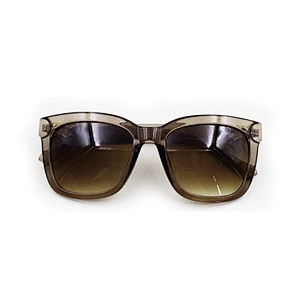2021 fashion brown trans frame high quality sunglasses