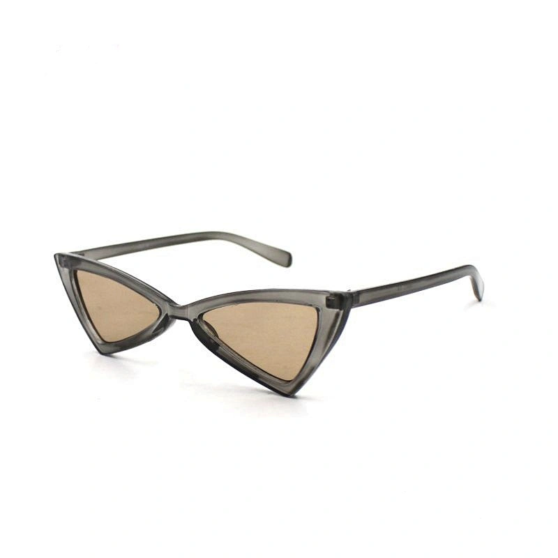 Custom plastic wholesale triangle frame women sunglasses