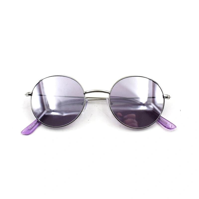 Round shades fashion metal vintage sunglasses