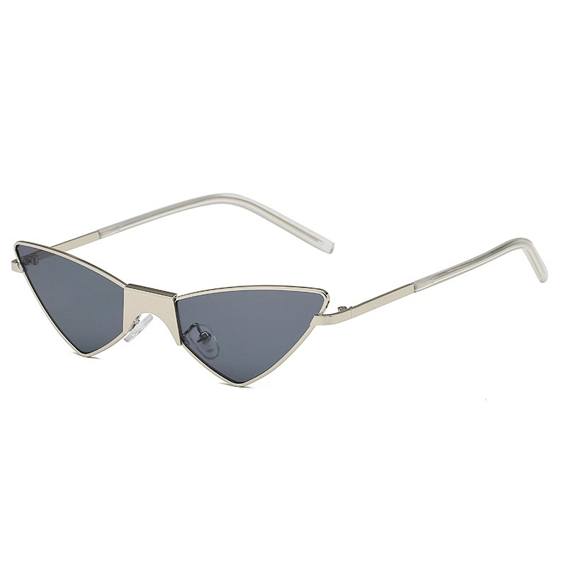UNOC Cheap Cat Eye Sun Glasses Small Frame Triangle Shape Sunglasses Designers Fashion Unisex Sunglasses