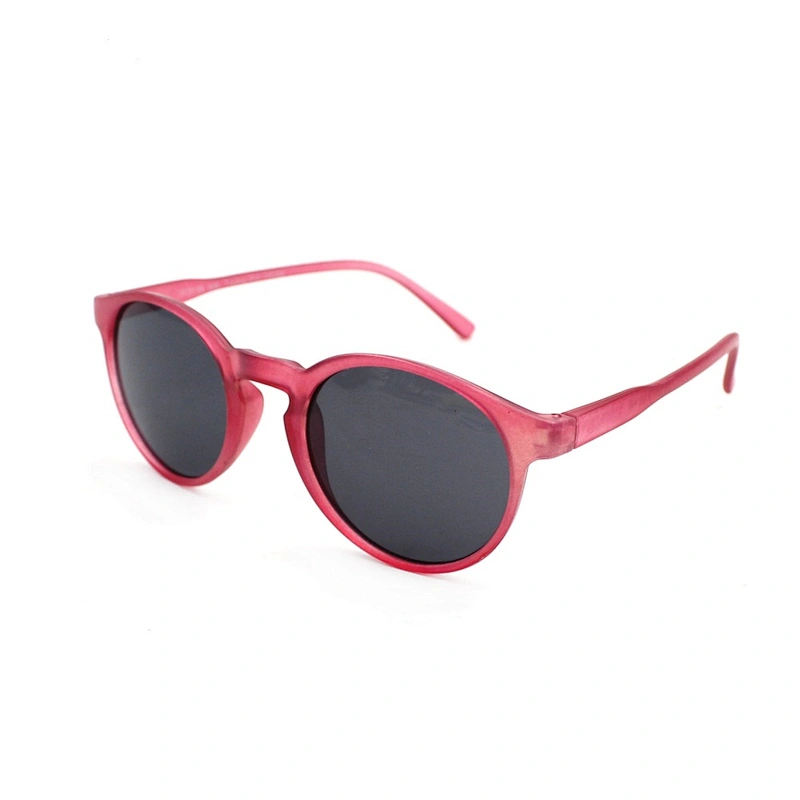 High quality plastic round shades men women sunglasses