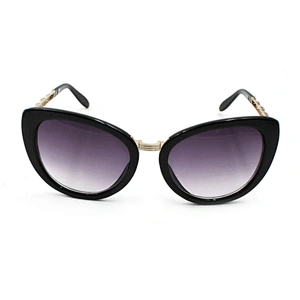 Retro fashion luxury cat eye oversize sunglasses