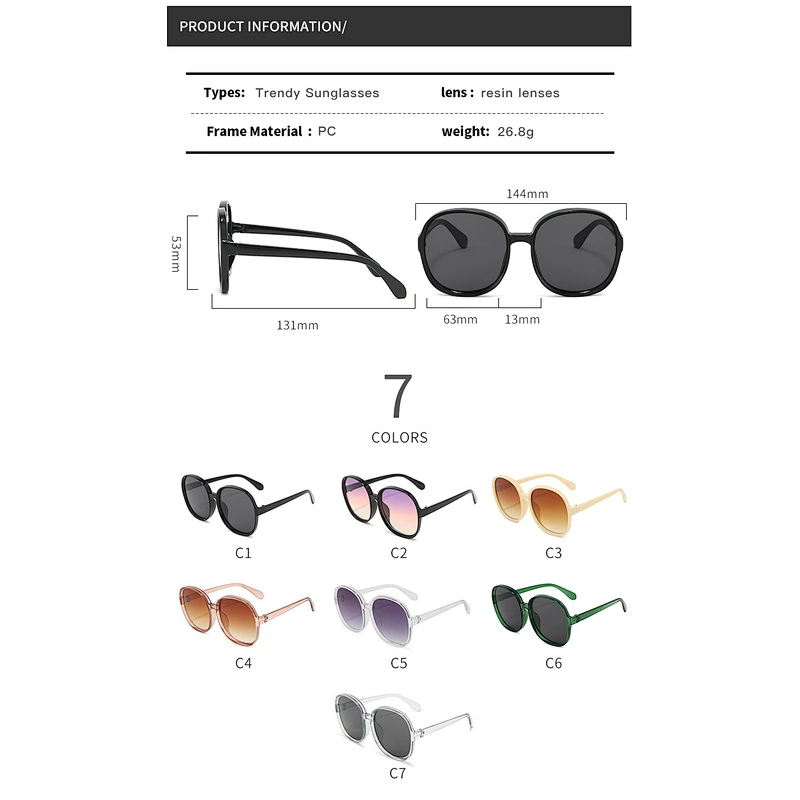 UNOC Cheap Price Vintage Style Sun Glasses Square Oversized Women Mens Unisex Classic Trendy Sunglasses