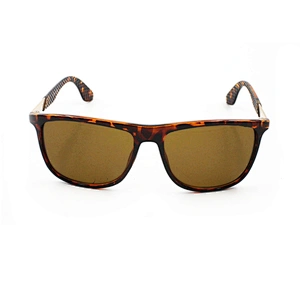 Retro fashion custom logo rectangle sunglasses