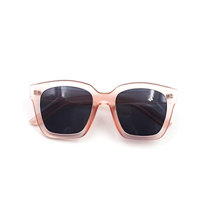 Vintage retro fashion trans pink sunglasses