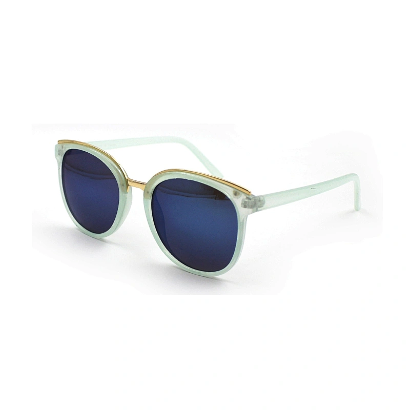 2021 Shades retro fashion slim temple metal bridge sunglasses