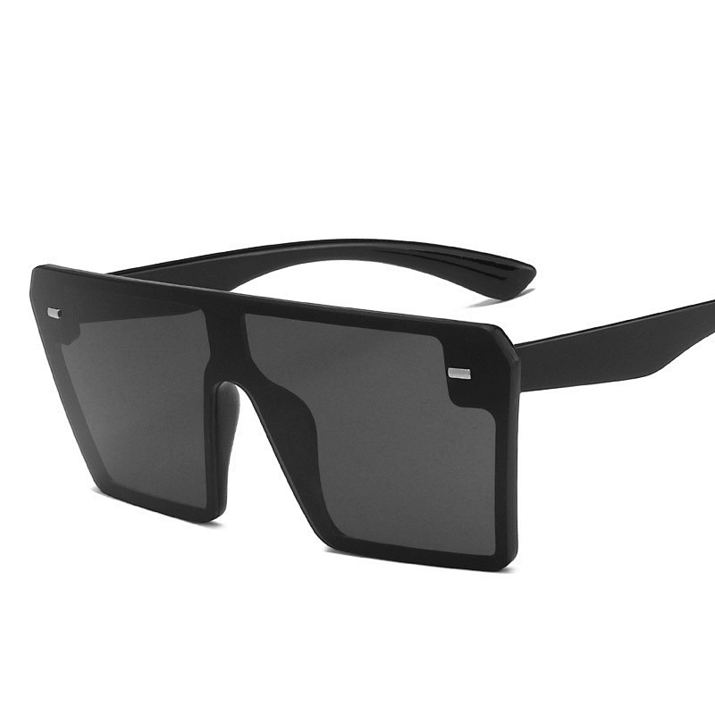 2020 Square Oversize Frame Sunglasses Studs Fashion Vintage Sun Glasses Unisex Shade Sunglasses