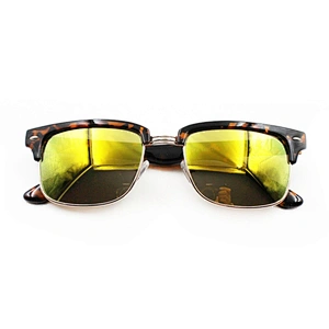Wholesale half plastic frame sunglasses
