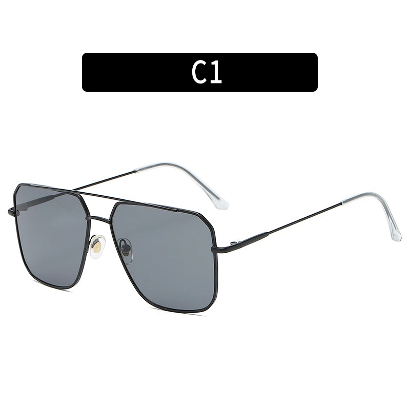 UNOC Brand Vintage Trendy EyewearGolad Black Frame Sun Glasses Clear Designer Custom Sunglasses
