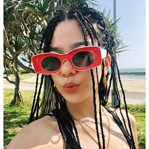 Custom Logo Trendy Wide Frame Personality Style Sunglasses Women Mens Unisex Eyewear Shades Sunglasses