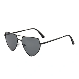 UNOC 2021 Polygonal Sharp Corners Sun Glasses Metal Sea Color Lens Eyewear Shade Womens Sunglasses For Party