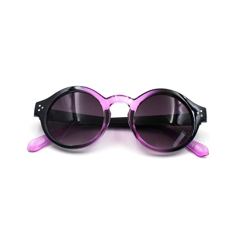 Fashion round frame retro 2021 italy design sunglasses