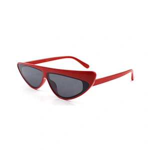 Unique style customized logo irregular sunglasses