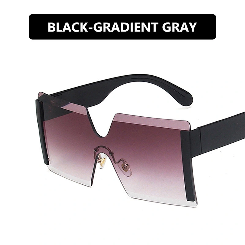 UNOC 2020 Fashion Trendy Sunglasses Oversize Frame Eyes Sun Glasses Womens Shade Sunglasses