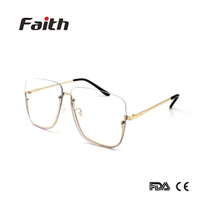 2018 new fashion design women men square sunglasses