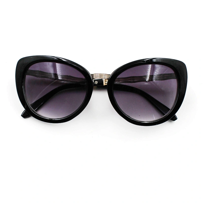Retro fashion luxury cat eye oversize sunglasses