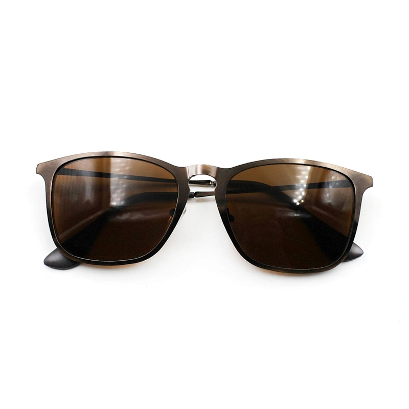 New design cheap custom sport metal frame sunglasses