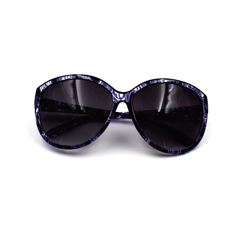 2019 vintage fashion blue trans print sunglasses