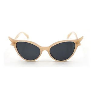 2021 new plastic multicolor frame wing sunglasses for women