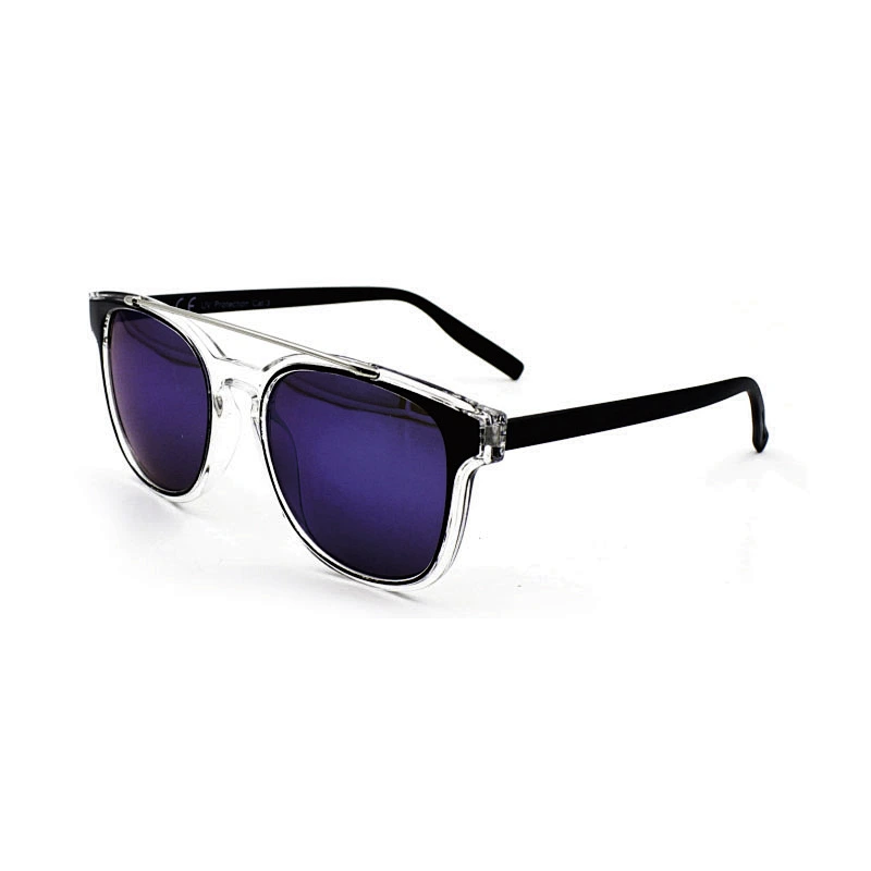 Latest fashion rectangle frame metal bridge sunglasses