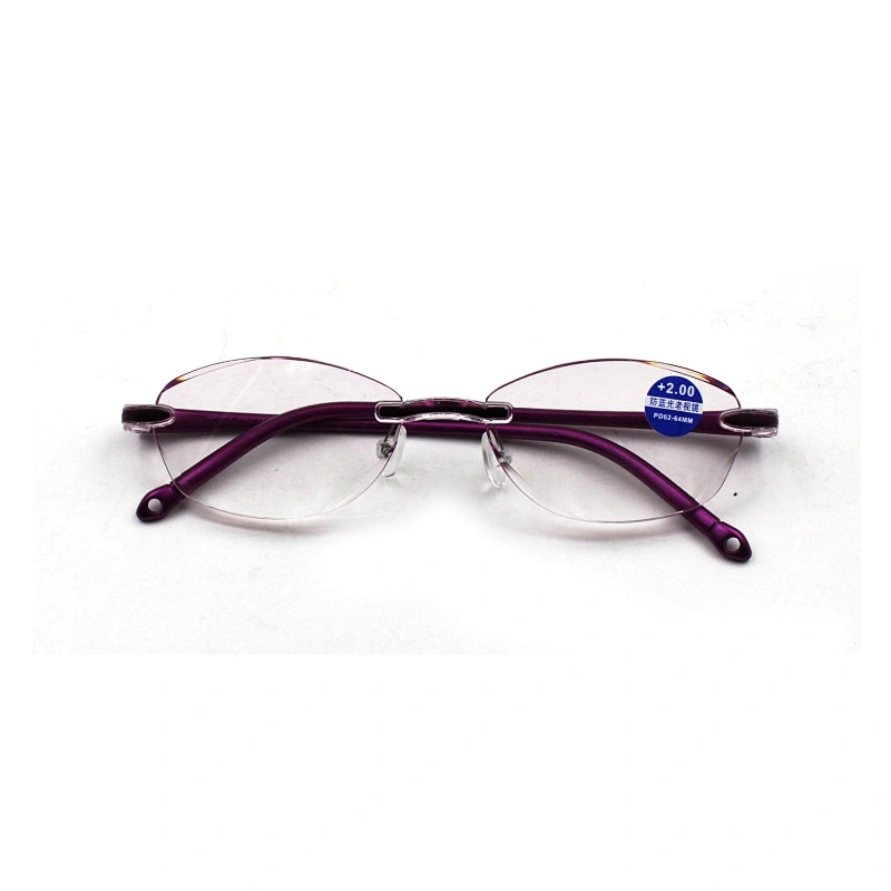 2021 New plain anti blue light reading glasses