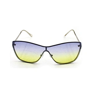 Custom logo metal vintage gradient lens sunglasses