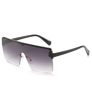 Oversize Fashion Style Sunglasses Colorful Transparent Square Sun Glasses Big Shade Sunglasses