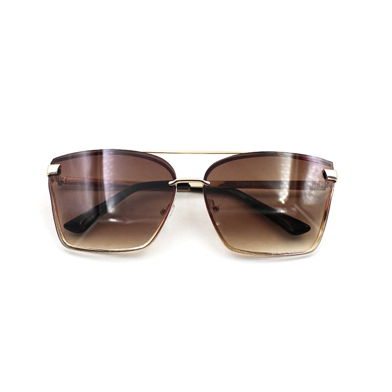 Wholesale women custom gradient lens slim arms sunglasses