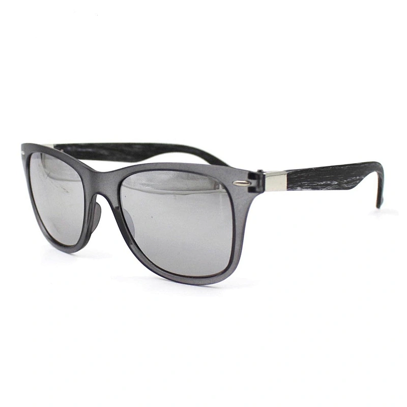 New trendy wood pattern fashion vintage sunglasses