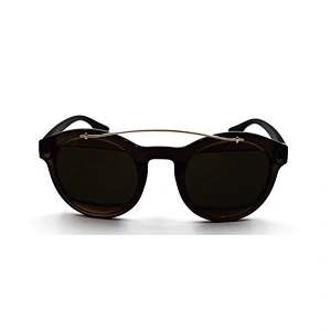 High quality metal bridge half lens sunglasses