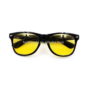 Fashionable night vision spring hinge sunglasses