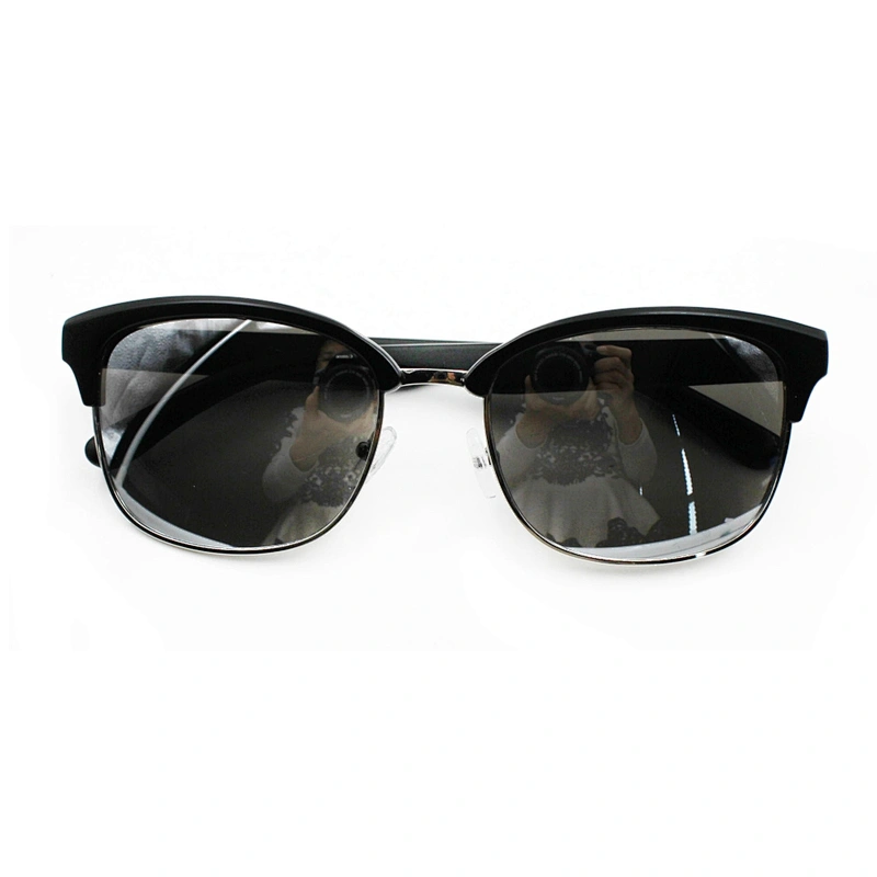 Half frame classic style fashion sunglasses