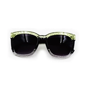 Fashion sunglass plastic shiny color sunglasses