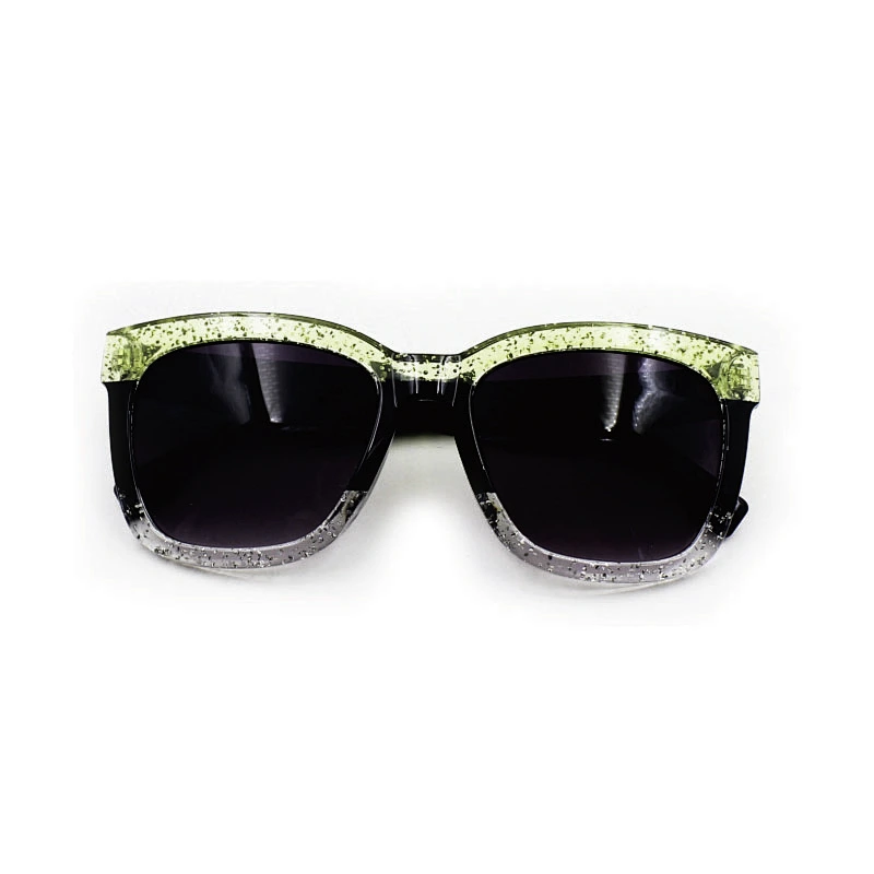 Fashion sunglass plastic shiny color sunglasses