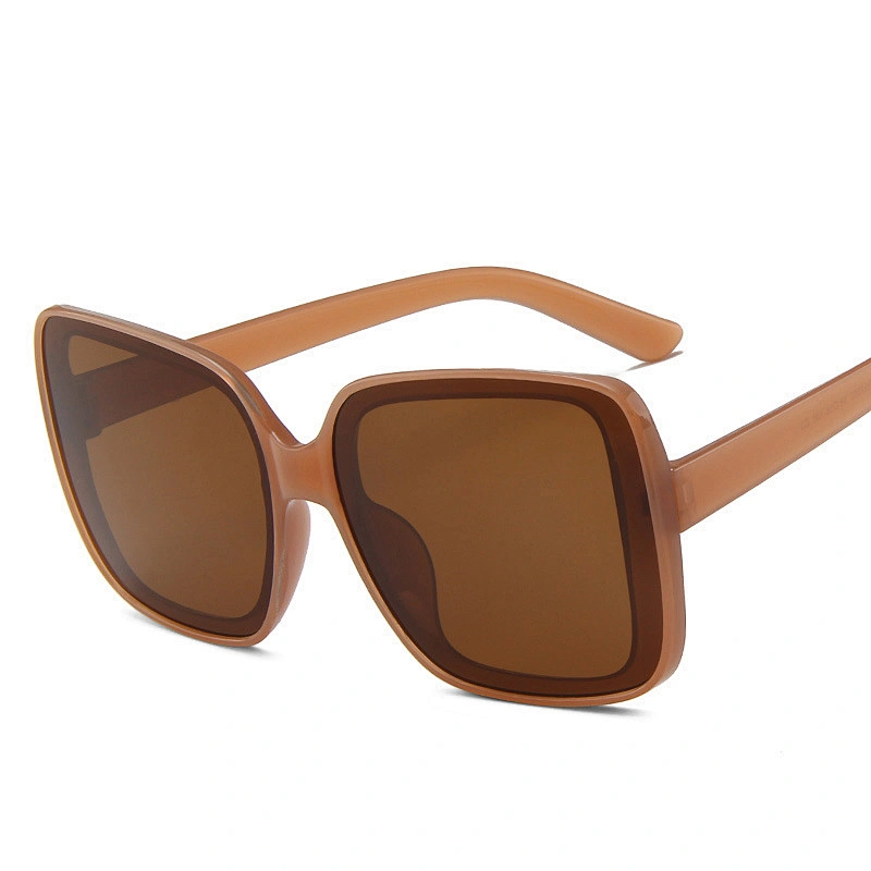Big Rectangle Frame Sunglasses Fashion Vintage Sun Glasses Retro Womens Sunglasses