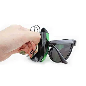 Sunglasses holder for auto car portable eyeglasses visor clip