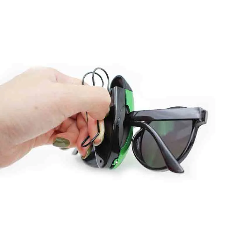 Sunglasses holder for auto car portable eyeglasses visor clip