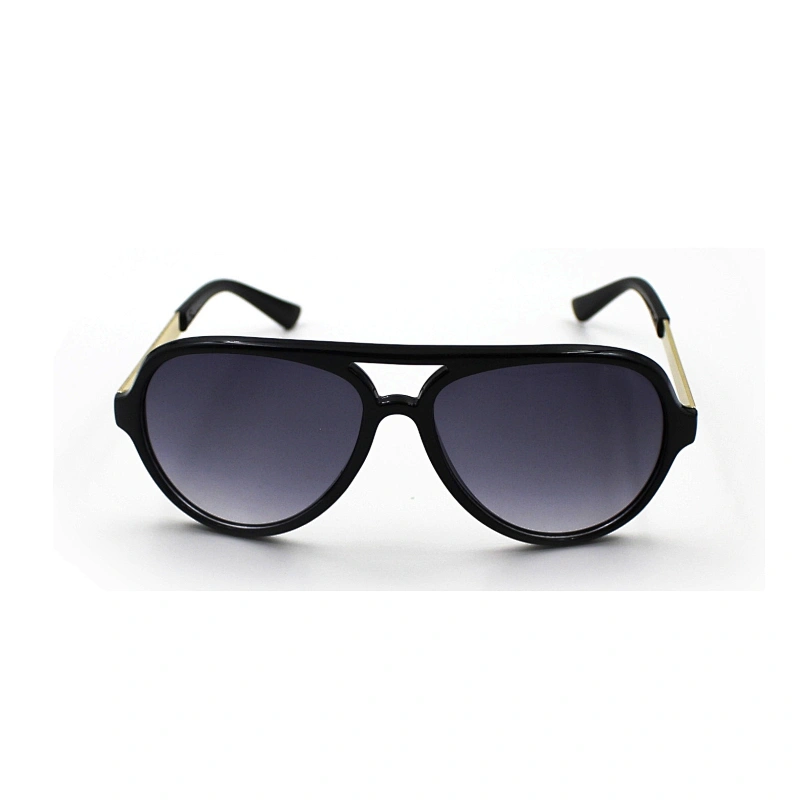 Custom wholesale plastic frame women pilot sunglasses