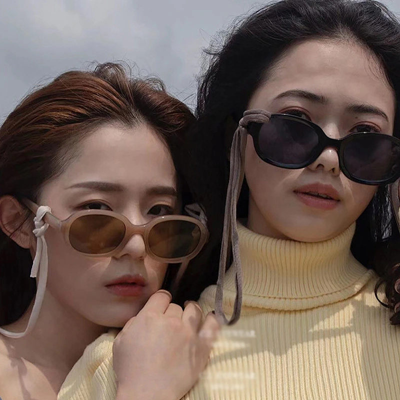UNOC Hot Sale Custom Vintage Sunglasses Oval Shape Sun Glasses Men Women Unisex Shade Sunglasses