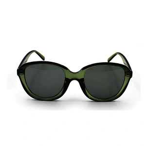 2021 retro fashion summer color trans green frame sunglasses