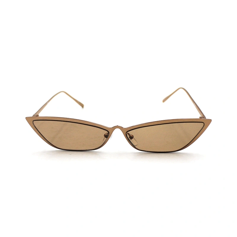 Personality metal vintage women geometric sunglasses