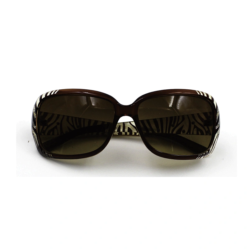 Fantastic style customized logo zebra pattern sunglasses