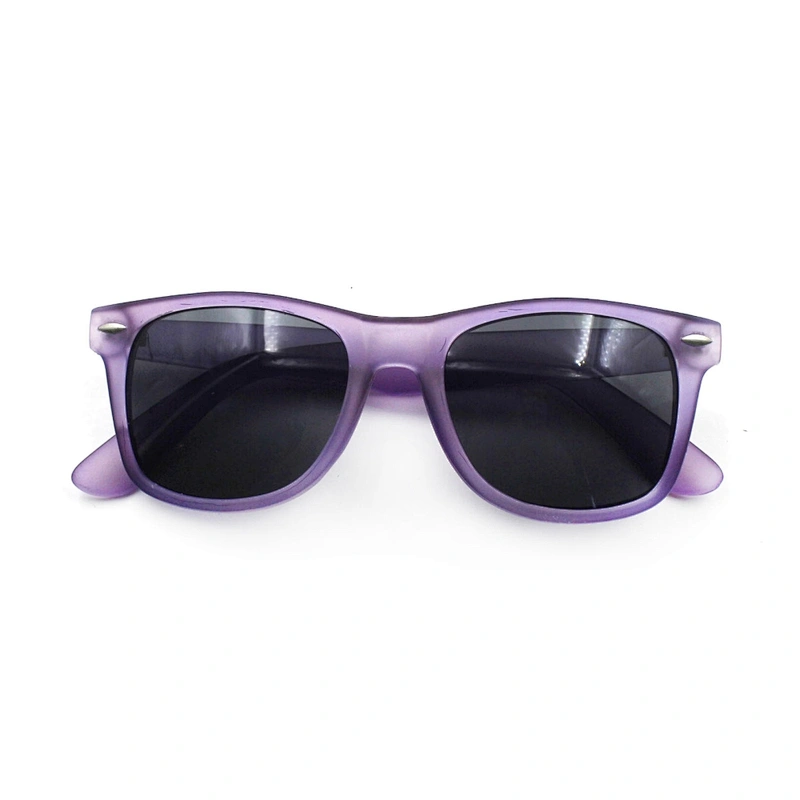 Fashionable UV 400 own logo printing plastic sunglass