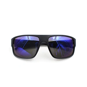 New fashion sand black frame mirror lens sunglasses