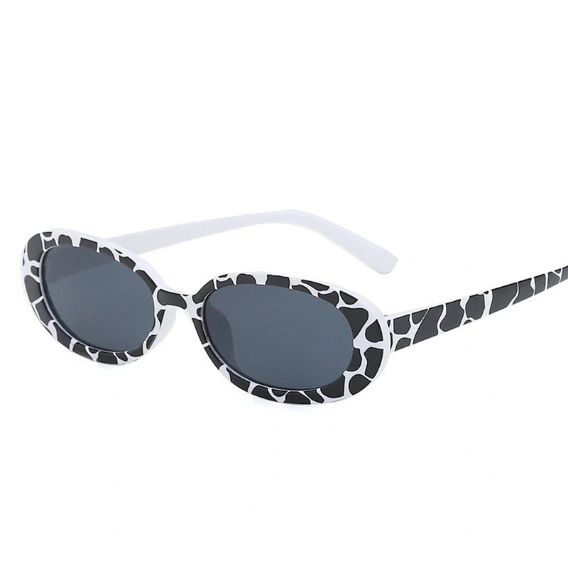 New Fashion Cow Pattern Sun Glasses Designer Custom Color Eyewear Wholesale Womens Sunglasses