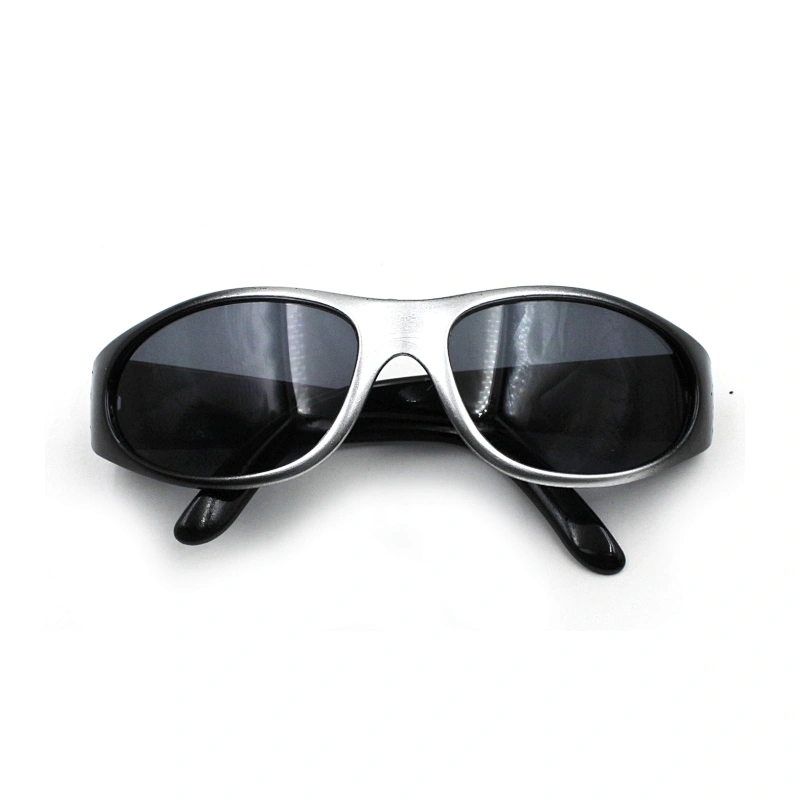 Cool safety flexible gradient frame kids sunglasses