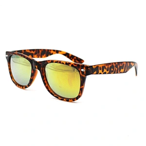 Fashionable modern leopard-print sunglasses