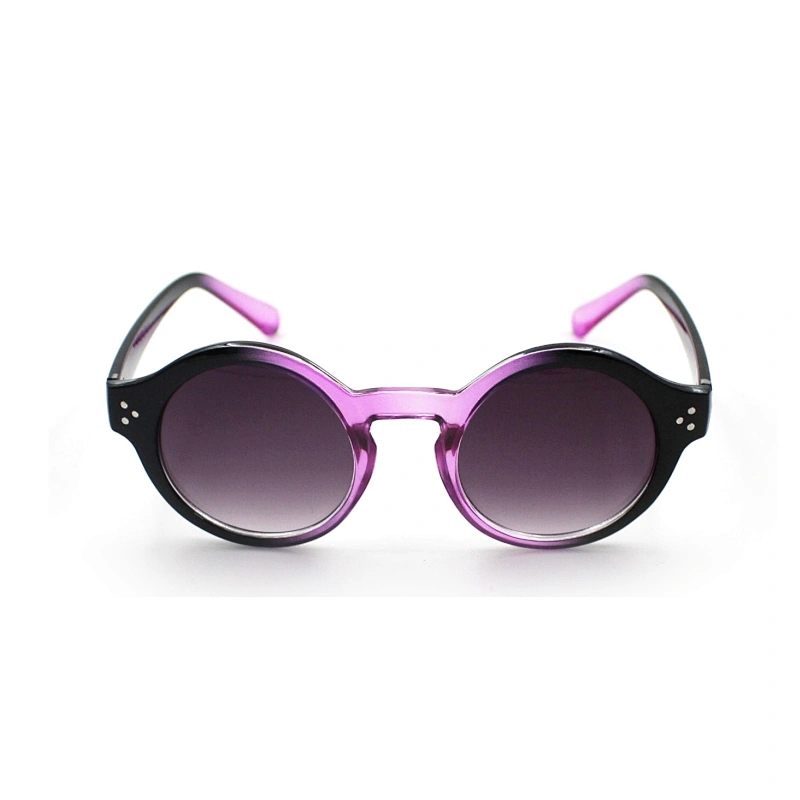 Fashion round frame retro 2021 italy design sunglasses